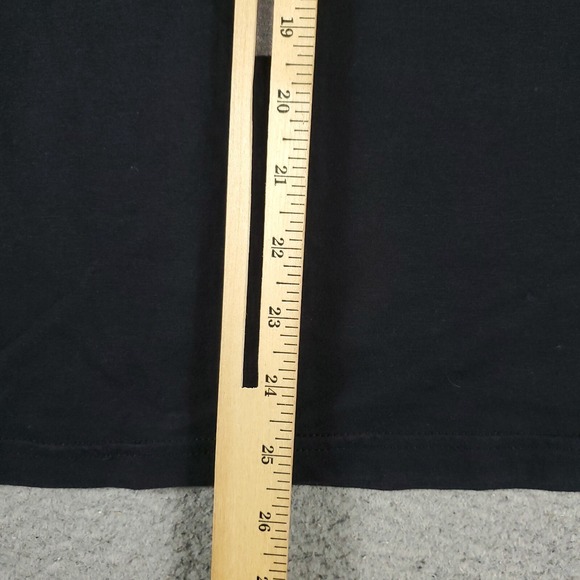 Adidas T Shirt Mens Small Black Logo Casual Short Sleeve Adult - Picture 5 of 7